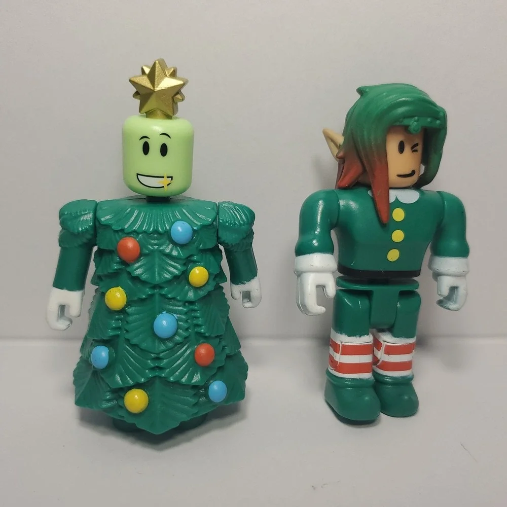 Roblox Christmas Festive Tree Man & Elf Figure Advent Calendar 2021 Jazwares